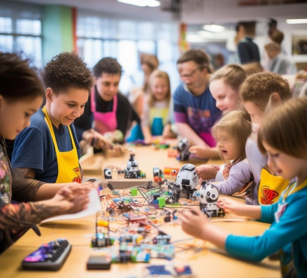 手工亲子科技活动，创意成长之旅