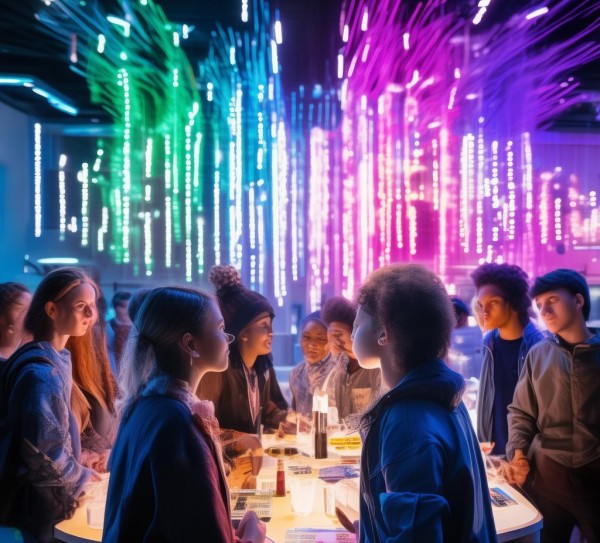 初中科技活动节，创新探索，未来之光